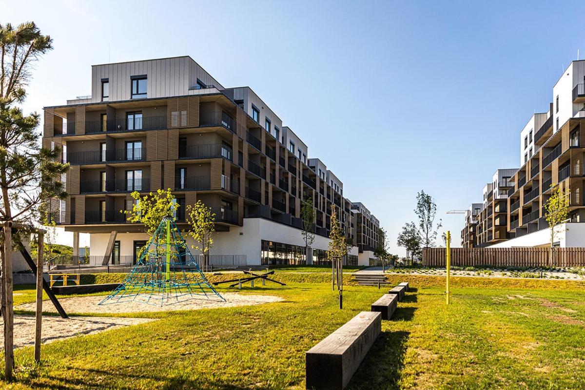 Krasny Moderny 1-Izbovy Byt, Novostavba + Parking براتسيلافا المظهر الخارجي الصورة